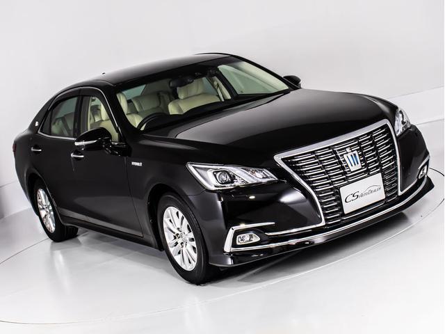 クラウンハイブリッド ロイヤルサルーンＧ　リアモニター　後期型（トヨタセーフティセンス）（衝突軽減ブレーキ）（車線逸脱抑制ＬＤＡ）レーダークルーズ　アダプティブハイビーム　シートメモリー　Ｂｌｕｅｔｏｏｔｈ対応　シート＆ステアリングヒーター（16枚目）