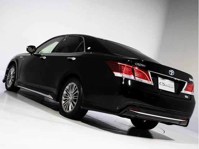 クラウンハイブリッド ロイヤルサルーン 後期型(禁煙車)(フルエアロ)(オプション17インチアルミ)Blutooth対応 レギュラーガソリン仕様 クリアランスソナー バックカメラ SDマルチナビ ブルーレイ対応 シート&ステアリングヒーター(18枚目)