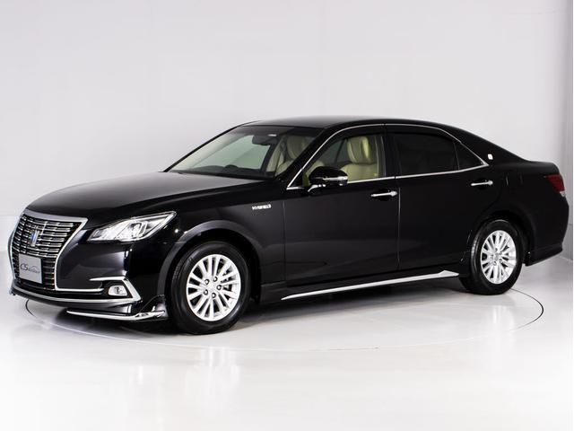 クラウンハイブリッド ロイヤルサルーン 後期型(フラクセン本革シート)(フルエアロ)クリアランスソナー Bluetooth対応 レギュラーガソリン仕様 エアシート シート&ステアリングヒーター LEDヘッドライト&フォグランプ(12枚目)