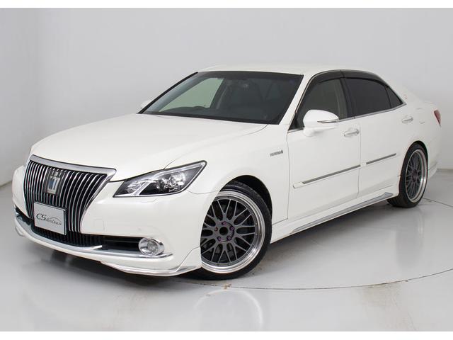 クラウンマジェスタ Fバージョン (禁煙車)(黒本革)(フルエアロ)(20インチアルミホイール)(プレミアムサウンド)(シートヒーター)(エアシート)(イージークローザー)(レーダークルーズ)(プリクラッシュ)(クリアランスソナー)(14枚目)