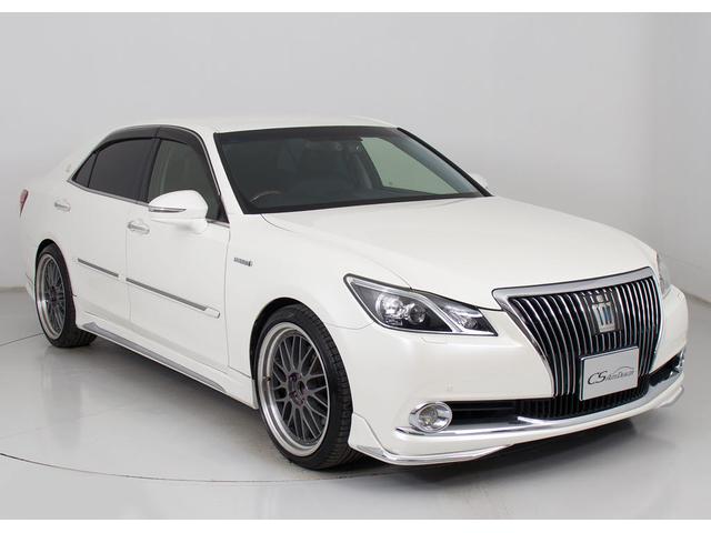 クラウンマジェスタ Fバージョン (禁煙車)(黒本革)(フルエアロ)(20インチアルミホイール)(プレミアムサウンド)(シートヒーター)(エアシート)(イージークローザー)(レーダークルーズ)(プリクラッシュ)(クリアランスソナー)(20枚目)