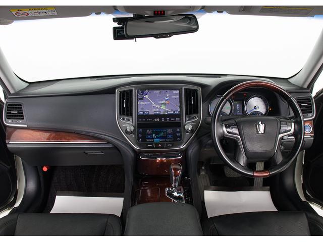 クラウンマジェスタ Fバージョン (禁煙車)(黒本革)(フルエアロ)(20インチアルミホイール)(プレミアムサウンド)(シートヒーター)(エアシート)(イージークローザー)(レーダークルーズ)(プリクラッシュ)(クリアランスソナー)(26枚目)