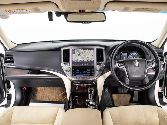 クラウンハイブリッド ロイヤルサルーンG (後期型)(禁煙車)(BSM)(後席VIP)(レーダークルーズ)(プリクラッシュ)(シートヒーター)(ステアリングヒーター)(イージークローザー)(SDマルチナビ)(レギュラーガソリン仕様)(26枚目)