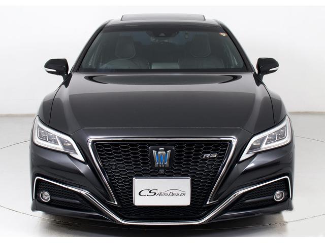 クラウンハイブリッド ＲＳアドバンス　（サンルーフ）（ワンオーナー）（パノラミックビュー）（黒本革）（シートヒーター）（エアシート）（セーフティセンス）（レーダークルーズ）（プリクラッシュ）（ＢＳＭ）（障害物センサー）（ＳＤマルチナビ）（10枚目）