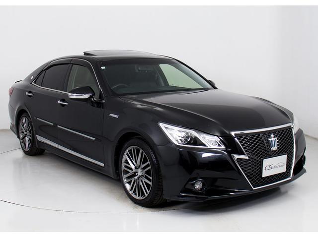 クラウンハイブリッド アスリートS (サンルーフ)(黒本革)(オプション18インチAW)(HDDマルチナビ)(シートヒーター)(エアシート)(バックモニター)(Bluetooth)(オートクルーズコントロール)(レギュラーガソリン仕様)(17枚目)