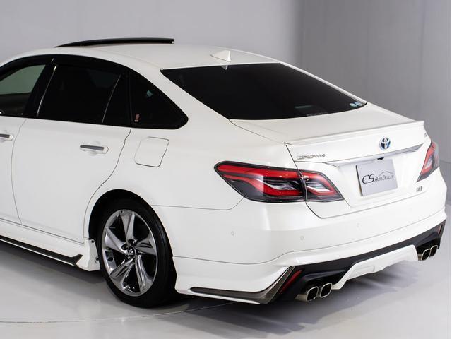 クラウンハイブリッド RSアドバンス 後席モニター(サンルーフ)(黒本革シート)(モデリスタエアロ)(パノラミックビューモニター)トヨタセーフティPKG+ 衝突軽減 踏み間違い防止機能 車線逸脱抑制機能KTA シーケンシャルウィンカー(26枚目)