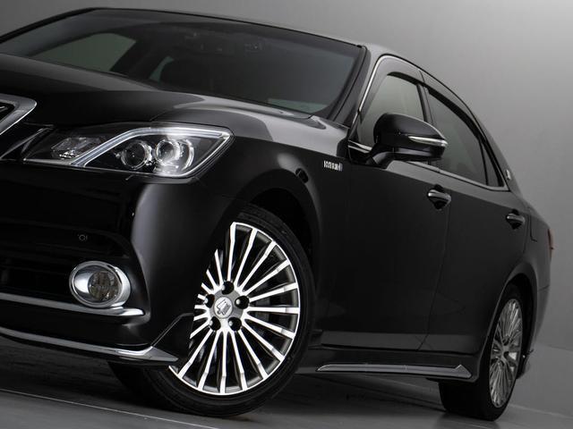 クラウンマジェスタ Ｆバージョン　（禁煙車）（オプション１８インチアルミ）（黒本革シート）（フルエアロ）衝突軽減ブレーキ　踏み間違い防止機能　ＢＳＭ　レーダークルーズ　アダプティブハイビーム　点検整備記録簿５枚　Ｂｌｕｅｔｏｏｔｈ対応（26枚目）