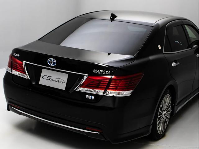 クラウンマジェスタ Fバージョン 後期型(禁煙車)(黒本革シート)(オプション18インチアルミ)(フルエアロ)(セーフティセンス)衝突軽減ブレーキ 踏み間違い防止機能 車線逸脱抑制LDA BSM アダプティブハイビーム 後席VIP仕様(27枚目)