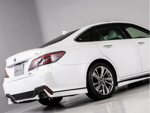 クラウンハイブリッド ＲＳアドバンス　リアモニター　後期型（サンルーフ）（禁煙車）（白本革シート）（パノラミックビューモニター）（デジタルインナーミラー）（フルエアロ）セーフティＰＫＧ＋　衝突軽減　踏み間違い防止　車線逸脱抑制ＬＴＡ（26枚目）