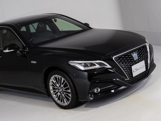 クラウンハイブリッド Ｇ－エグゼクティブ　後期／黒革／プレミアムサウンド／３６０度カメラ／ＨＵＤ／ＢＳＭ／パノラミックビューモニター／後席ＶＩＰ／シートエアコン／シートヒーター／パーキングアシスト／車線逸脱防止／衝突軽減ブレーキ（19枚目）