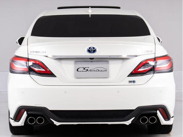 クラウンハイブリッド ＲＳアドバンス　（禁煙車）（サンルーフ）（黒本革シート）（モデリスタエアロ）（ＷＡＬＤ２０インチアルミ）シーケンシャルウィンカー　トヨタセーフティＰＫＧ＋　衝突軽減　踏み間違い防止機能　車線逸脱抑制ＬＴＡ　ＢＳＭ（15枚目）