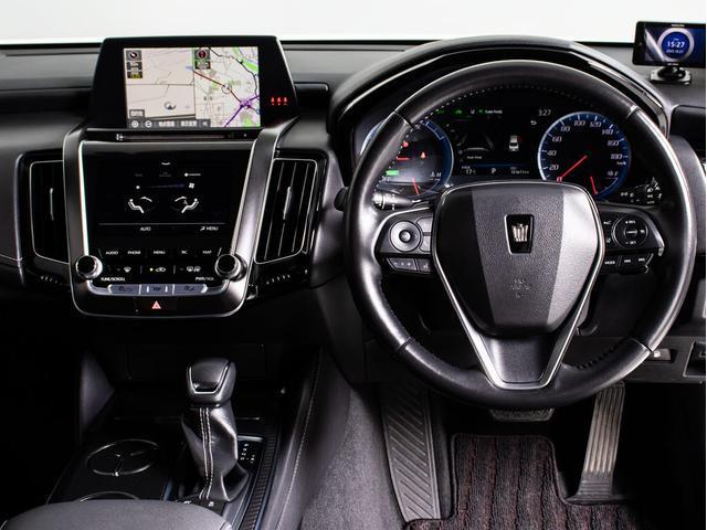 クラウンハイブリッド ＲＳアドバンス　（禁煙車）（サンルーフ）（黒本革シート）（モデリスタエアロ）（ＷＡＬＤ２０インチアルミ）シーケンシャルウィンカー　トヨタセーフティＰＫＧ＋　衝突軽減　踏み間違い防止機能　車線逸脱抑制ＬＴＡ　ＢＳＭ（31枚目）