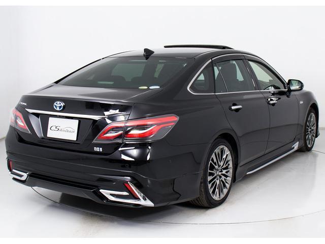 クラウンハイブリッド Ｇ－エグゼクティブ　禁煙車／ワンオ－ナ－／黒本革／プレミアムサウンド／サンルーフ／モデリスタエアロ／デジタルインナーミラー／パーキングアシスト／パノラミックビューモニター／イージークロージャー／後席リクライニング／（17枚目）
