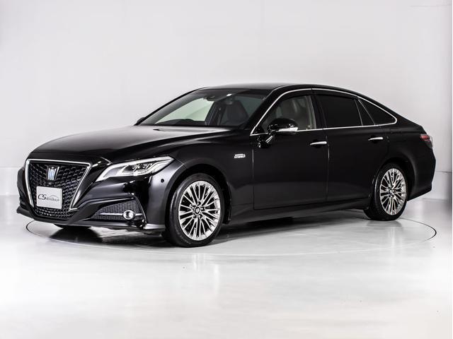 クラウンハイブリッド Ｇ－エグゼクティブ　（禁煙車）（黒本革シート）（パノラミックビューモニター）（デジタルインナーミラー）（トヨタセーフティパッケージプラス）衝突軽減ブレーキ　踏み間違い防止機能　車線逸脱抑制ＬＴＡ　レーダークルーズ（13枚目）