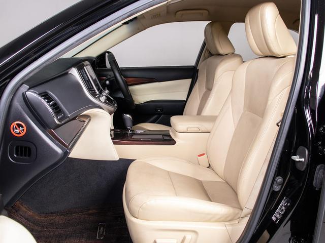 クラウンハイブリッド ロイヤルサルーンG (禁煙車)(ワンオーナー)(フラクセン本革シート)(衝突軽減ブレーキ)(踏み間違い防止機能)レーダークルーズ プリクラッシュ クリアランスソナー イージークローザー 後席VIP Bluetooth対応(37枚目)