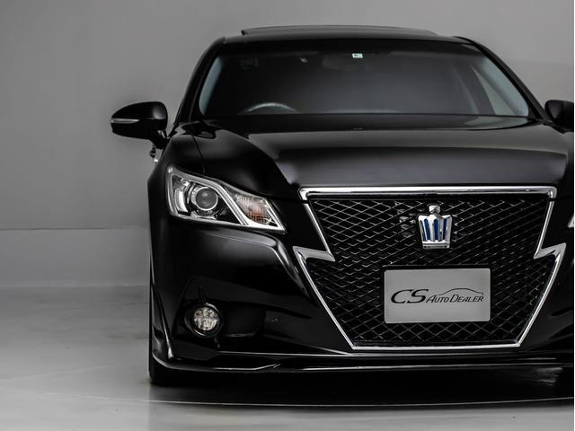 クラウンハイブリッド アスリートＳ　（サンルーフ）（黒本革シート）（ＲＡＹＳ２０インチアルミ）（フルエアロ）シート＆ステアリングヒーター　Ｂｌｕｔｏｏｔｈ対応　レギュラーガソリン仕様　ＨＤＤマルチナビ　カラーバックカメラ　パワーシート（18枚目）