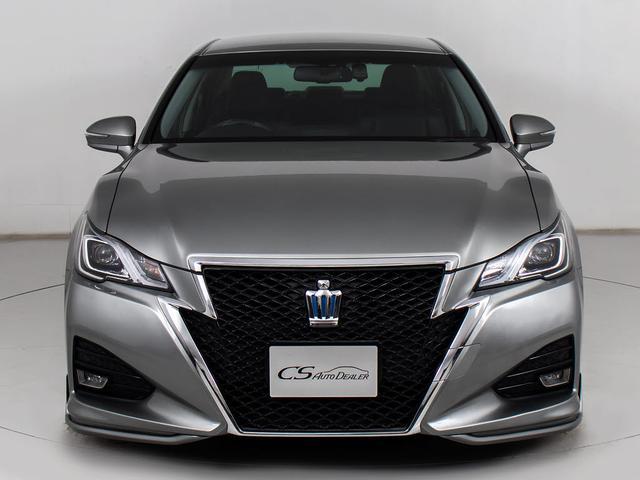 クラウンハイブリッド アスリートS (オプション18インチアルミ)(黒本革)(点検記録簿14枚)(ジャパンカラー白夜)(フルエアロ)(シートヒーター)(エアシート)(オートクルーズ)(SDマルチナビ)(レギュラーガソリン仕様)(11枚目)