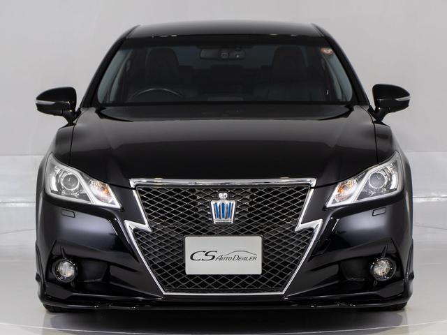 クラウンハイブリッド アスリートＧ　（ワンオーナー）（黒本革シート）（オプション１８インチアルミ）（フルエアロ）アダプティブハイビーム　Ｂｌｕｅｔｏｏｔｈ対応　レギュラーガソリン仕様　エアシート＆シートヒーター　シートメモリー　ＨＤＤ（11枚目）