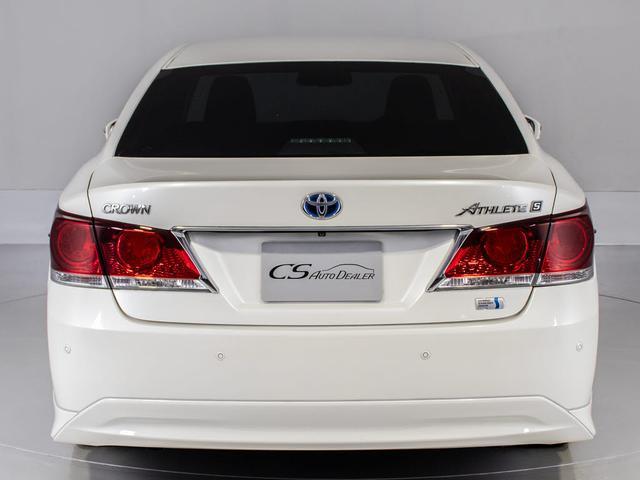 クラウンハイブリッド アスリートＳ　（黒本革シート）（オプション１８インチアルミ）（フルエアロ）（記録簿７枚）（クリアランスソナー）ＨＤＤマルチ　Ｂｌｕｅｔｏｏｔｈ対応　レギュラーガソリン仕様　シート＆ステアリングヒーター　記録簿７枚（13枚目）