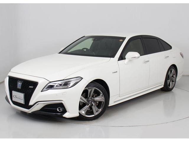 クラウンハイブリッド ＲＳアドバンス　（禁煙車）（ＢＳＭ）（ＨＵＤ）（セーフティセンス）（レーダークルーズ）（プリクラッシュ）（クリアランスソナー）（シーケンシャルウインカー）（ハーフレザー）（シートメモリー）（ＳＤマルチナビ）（12枚目）