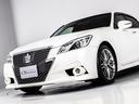 クラウン アスリートＳ　（禁煙車）（黒本革シート）（スパッタリング加工純正１８インチアルミ）（点検記録簿１２枚）Ｂｌｕｅｔｏｏｔｈ対応　エアシート　シートヒーター　ＨＤＤマルチ　バックカメラ　ＨＩＤヘッドライト　ＬＥＤフォグ（5枚目）