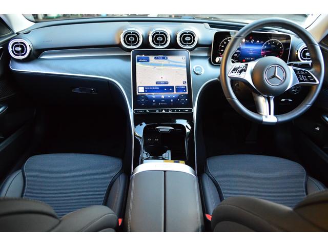 Ｃクラス Ｃ２００アバンギャルド　黒ハーフレザーシート　全方位カメラ　レーダーセーフティ　パワーシート　シートヒーター　ヘッドアップディスプレイ　フットトランクオープナー　電動リヤトランク　前後ドラレコ（17枚目）