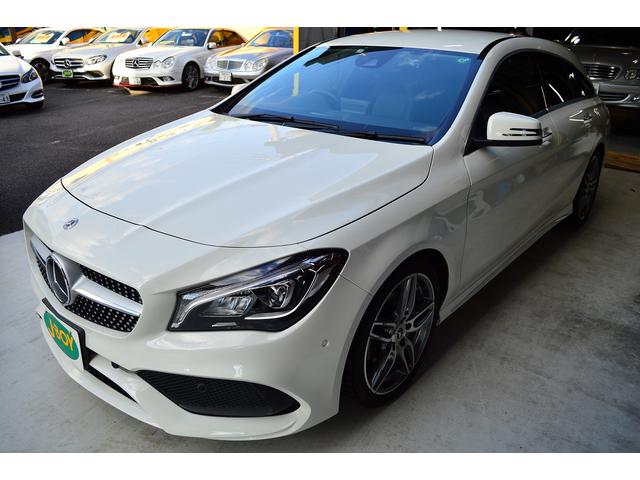 CLA180 シューティングブレーク AMGスタイル 1オーナー レーダーセーフティ キーレスゴー Bカメラ ハーフレザー シートヒーター PTS ドラレコ HDDナビTV(13枚目)