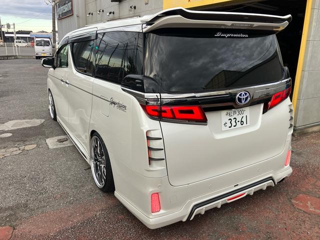 ヴェルファイア ２．５Ｚ　Ｇエディション　Ｋスペックエアロ　車高調　ＷＯＲＫ２０インチアルミ新品　社外マフラー　テール後期仕様　ライト加工（11枚目）