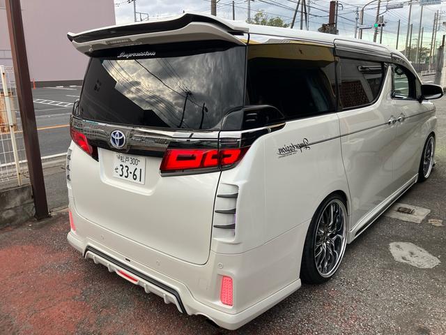 ヴェルファイア ２．５Ｚ　Ｇエディション　Ｋスペックエアロ　車高調　ＷＯＲＫ２０インチアルミ新品　社外マフラー　テール後期仕様　ライト加工（13枚目）