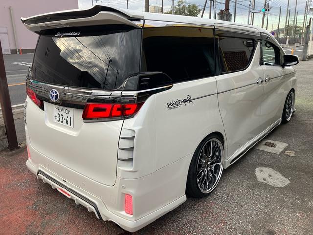 ヴェルファイア ２．５Ｚ　Ｇエディション　Ｋスペックエアロ　車高調　ＷＯＲＫ２０インチアルミ新品　社外マフラー　テール後期仕様　ライト加工（20枚目）
