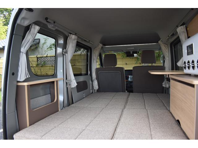 エブリイ ジョインターボ　展示車　岡モータース　ミニチュアＢＯＸ　４ＷＤ　ターボ　両側電動スライドドア　１２Ｖクーラー　外部１００Ｖ　遮光カーテン　断熱加工　サッシ網戸　ホイールカラー変更　バックアイカメラ（23枚目）