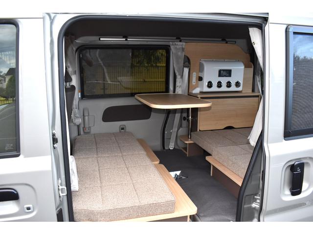 エブリイ ジョインターボ　展示車　岡モータース　ミニチュアＢＯＸ　４ＷＤ　ターボ　両側電動スライドドア　１２Ｖクーラー　外部１００Ｖ　遮光カーテン　断熱加工　サッシ網戸　ホイールカラー変更　バックアイカメラ（29枚目）