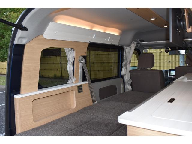 エブリイ ジョイン 岡モータース ミニチュアクルーズCOZY 車中泊 禁煙車 ワンオーナー ソーラーパネル&走行充電 サブバッテリー 電子レンジ 冷蔵庫 遮光カーテン ロフトベット ナビDTV 前後ドラレコ バックカメラ(22枚目)