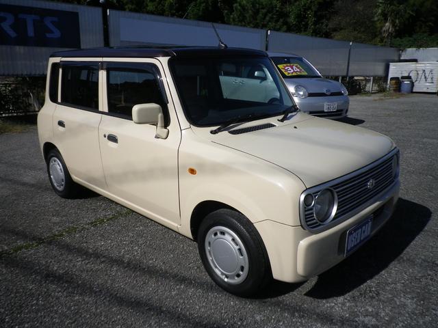 アルトラパン Ｇ　丸目仕様リメイク　プリン　４ＡＴ　ＣＤオーディオ　ベンチシート　キーレスエントリー　衝突安全ボディ　運転席／助手席エアバッグ　ＡＢＳ　エアコン　パワーステアリング　パワーウインドウ　タイミングチェーン（2枚目）