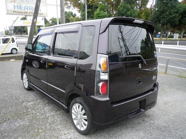 ワゴンR RR-Sリミテッド インタークーラーターボ ABS スマートキー CDプレイヤー FM/AMラジオ フォグランプ オートエアコン 純正エアロ 純正14インチアルミ 本革ステアリング(5枚目)