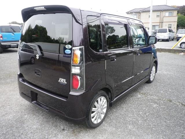 ワゴンR RR-Sリミテッド インタークーラーターボ ABS スマートキー CDプレイヤー FM/AMラジオ フォグランプ オートエアコン 純正エアロ 純正14インチアルミ 本革ステアリング(7枚目)