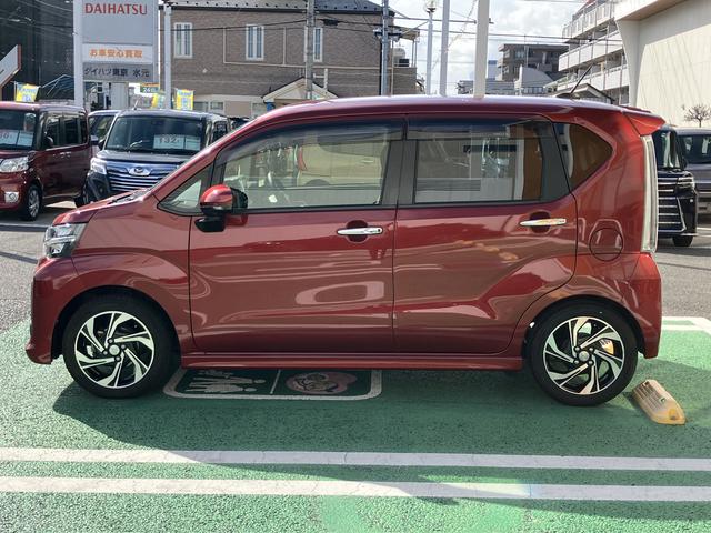 ムーヴ カスタム　ＲＳ　ハイパーリミテッドＳＡＩＩＩ　カーナビ　保証　まごころ保証　１年間・走行距離無制限付き　純正８インチカーナビ　ＥＴＣ車載器　ナビ連動前方録画ドライブレコーダー　運転席シートヒーター　ターボ　スマートアシスト３　エンジンプッシュスタート（10枚目）