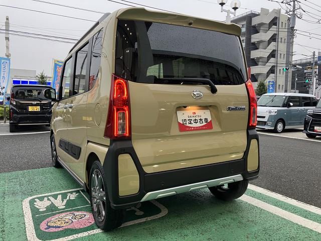 タント ファンクロスターボ 7インチ純正ナビ 前後ドラレコ ETC 保証 新車保証・まごころ保証 1年間・走行距離無制限付き 7インチ純正ナビ 前後ドライブレコーダー ETC バックカメラ スマートアシスト クリアランスソナー 電動スライドドア LEDヘッドライト(5枚目)