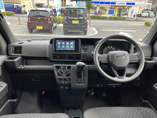 ハイゼットカーゴ クルーズターボ　カーナビ　ＥＴＣ　ドライブレコーダー　中古車保証・距離無制限、１年付き　純正７インチスタンダードナビ　バックモニター　ナビ連動前後録画ドライブレコーダー　ＥＴＣ車載器　エンジンプッシュスタート　電動格納ミラー　ハロゲンヘッドライト（17枚目）