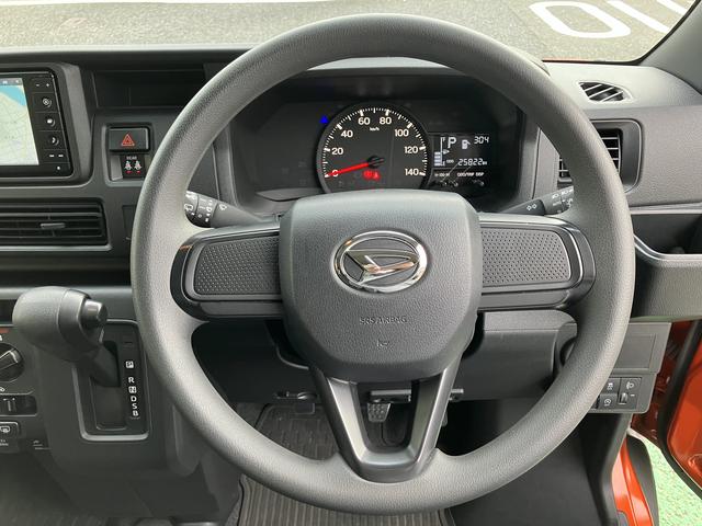 ハイゼットカーゴ クルーズターボ　カーナビ　ＥＴＣ　ドライブレコーダー　中古車保証・距離無制限、１年付き　純正７インチスタンダードナビ　バックモニター　ナビ連動前後録画ドライブレコーダー　ＥＴＣ車載器　エンジンプッシュスタート　電動格納ミラー　ハロゲンヘッドライト（28枚目）