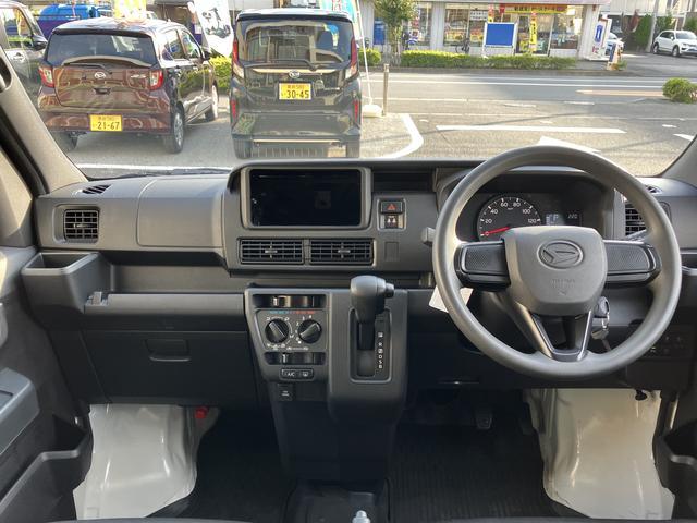 ハイゼットカーゴ ＤＸ　オーディオレス　キーレス　パワーウインド　まごころ保証　距離無制限・１年保証付き　オーディオレス　スマートアシスト　キーレスエントリー　クリアランスソナー　アイドリングストップ　オートライト　マニュアルエアコン　リアベンチシート（12枚目）