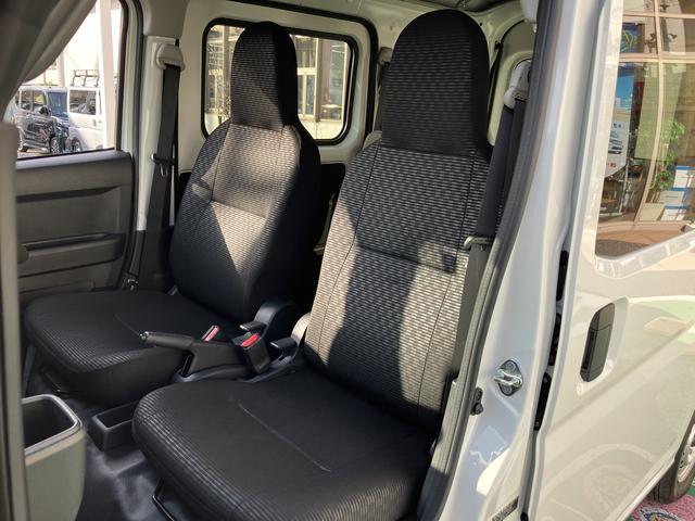 ハイゼットカーゴ ＤＸ　オーディオレス　キーレス　パワーウインド　まごころ保証　距離無制限・１年保証付き　オーディオレス　スマートアシスト　キーレスエントリー　クリアランスソナー　アイドリングストップ　オートライト　マニュアルエアコン　リアベンチシート（22枚目）