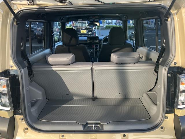 タフト Ｇ　ダーククロムベンチャー　フロントシートヒーター　中古車保証・距離無制限、１年付き　オートライト　ＬＥＤヘッドライト　ＬＥＤフォグランプ　キーフリー　ホールド機能付き電動パーキングブレーキ　オートホールド　フロントシートヒーター　カーペットマット（25枚目）