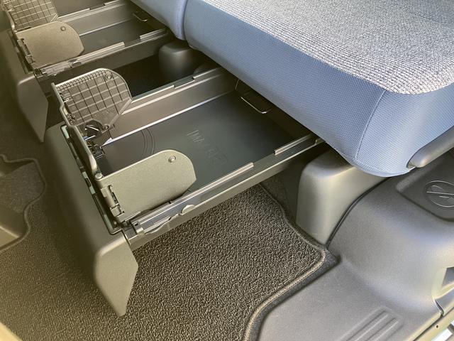 ムーヴキャンバス ストライプスＧ　フロントシートヒーター　電動サイドブレーキ　中古車保証・距離無制限、１年付き　オートライト　ＬＥＤヘッドライト　ＬＥＤフォグランプ　キーフリー　両側電動スライドドア　フロントシートヒーター　ホールド機能付き電動サイドブレーキ　カーペットマット（66枚目）