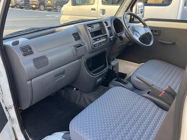ハイゼットトラック エアコン・パワステ スペシャル 純正ラジオ 保証 まごころ保証 1年間・走行距離無制限付き ハロゲンヘッドライト 純正AM/FMラジオ ラバーマット ロングバイザー マニュアルエアコン(22枚目)
