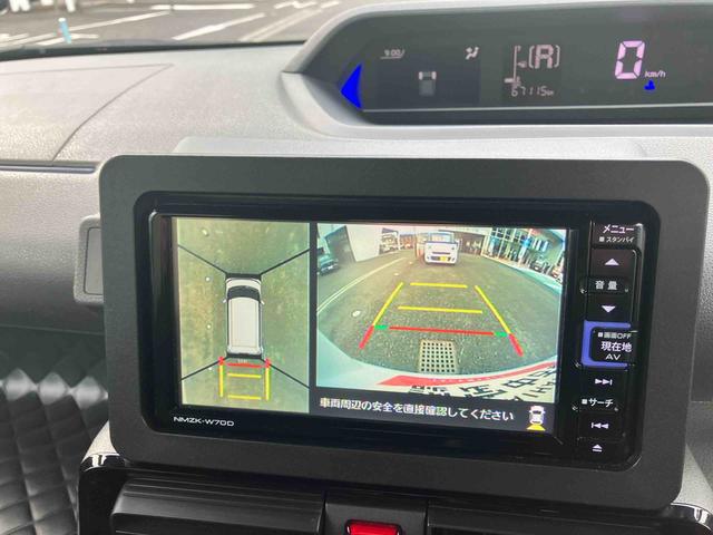 上から見渡すような映像をナビに表示できます！後方のみでなく左右前方まで見えるので駐車時安心です♪