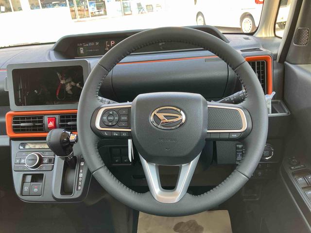 タント ファンクロスターボ　登録済み未使用車　保証　新車保証・まごころ保証　１年間・走行距離無制限付き（6枚目）