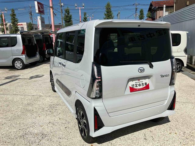タント カスタムＸ　登録済み未使用車　保証　新車保証・まごころ保証　１年間・走行距離無制限付き（24枚目）