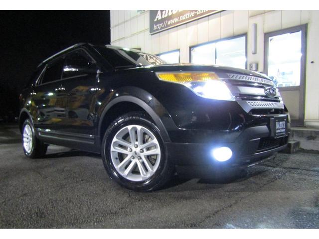 フォード エクスプローラー XLT HID LEDフォグ 黒革調 フォード エクスプローラー XLT HID LEDフォグ 黒革調