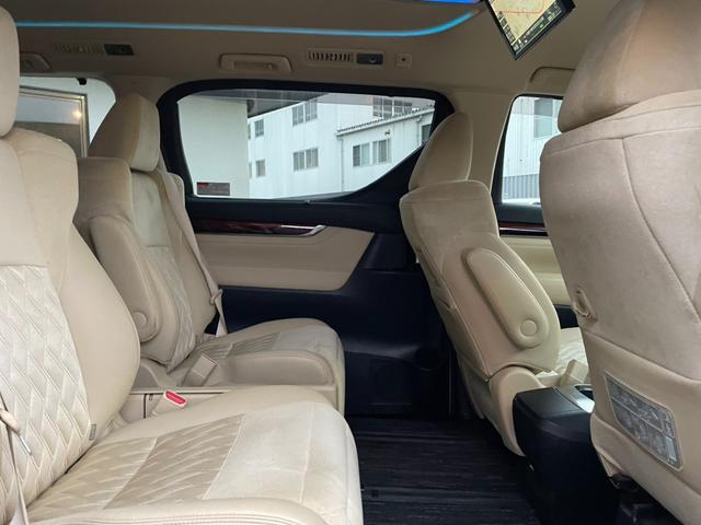 アルファード 2.5G (41)アルパイン後席モニタ-&10型ナビ フルセグ バックカメラ レーダークルコン 両側電動スライドドア 電動リアゲート ハーフレザー AC100V電源 Bluetooth 衝突軽減ブレーキ(30枚目)